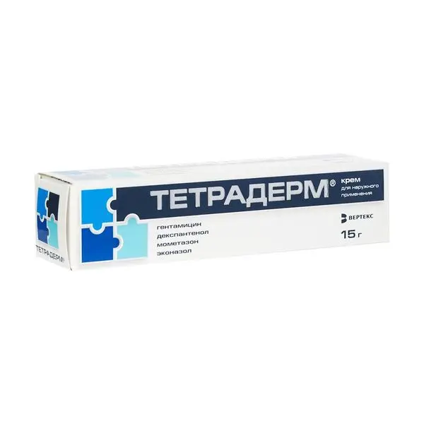 Тетрадерм крем 15г ^ Тетрадерм крем 15г ^