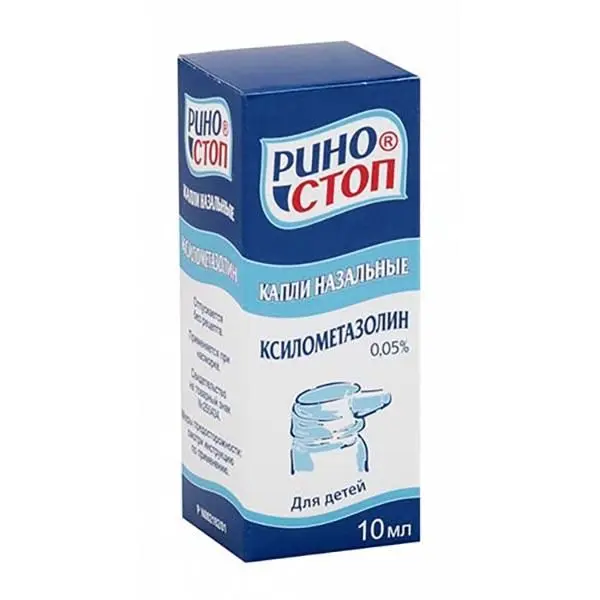 Риностоп 0,1%-10мл капли ^