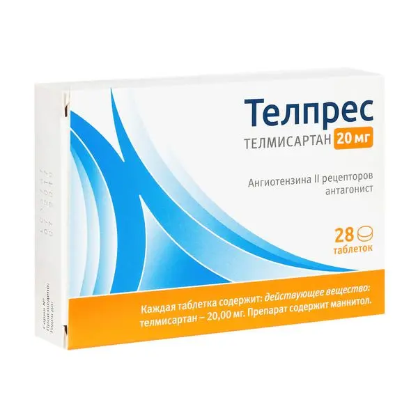 Телпрес 40мг №28 таб. ^