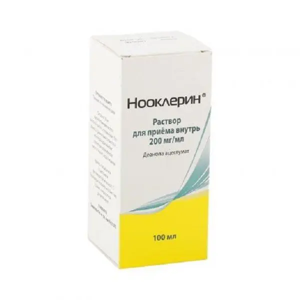 Нооклерин р-р внут.20% 100мл ^