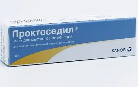 Проктоседил 10г мазь ^