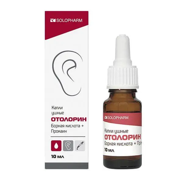 Отолорин капли уш. фл 10мл №1 ^ Солофарм Отолорин капли уш. фл 10мл №1 ^ Солофарм