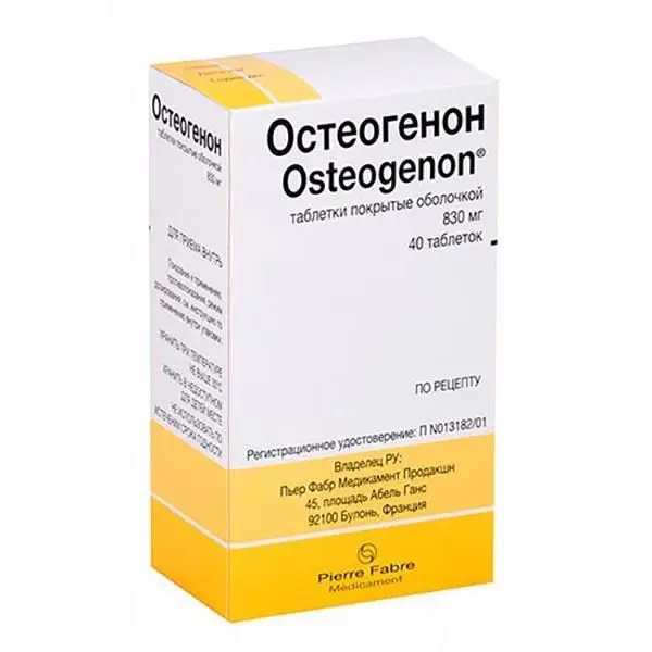 Остеогенон 830мг №40 таб ^ Остеогенон 830мг №40 таб ^