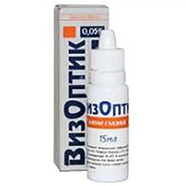 Визоптик 0,05% 15мл гл капли флак/кап