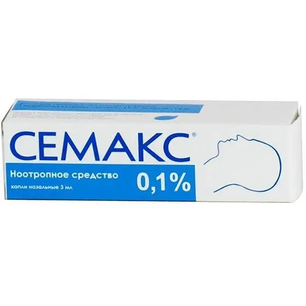 Семакс 0,1%-3мл капли ^ Семакс 0,1%-3мл капли ^