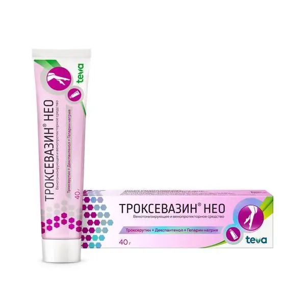 Троксевазин Нео 40г гель ^
