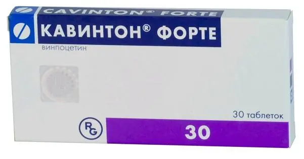 Кавинтон форте 10мг №30 таб ^