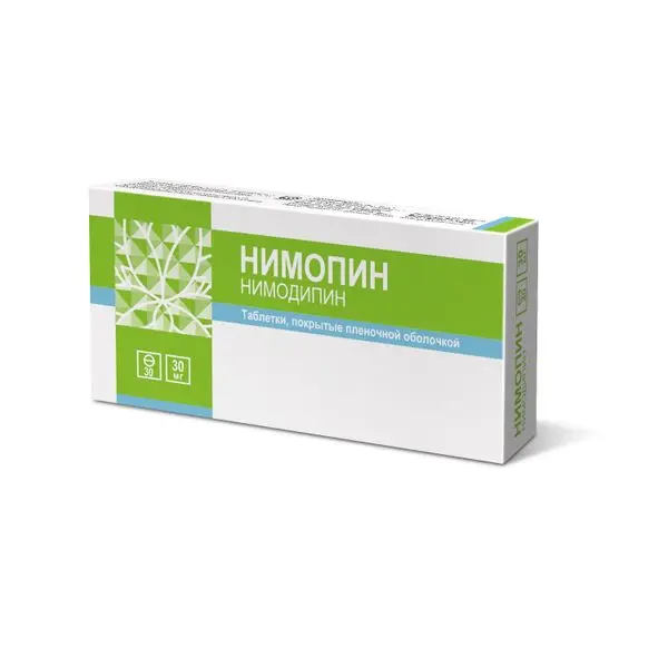 Нимопин таб 30мг №30.^