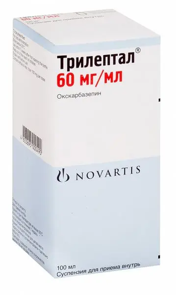Трилептал 0.06/мл 100мл №1 фл сусп ^
