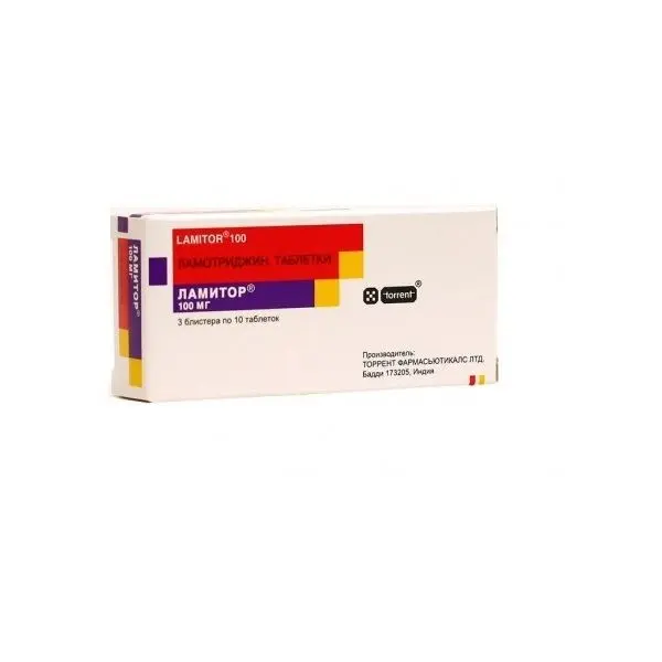 Ламитор таб. 100мг №30 ^