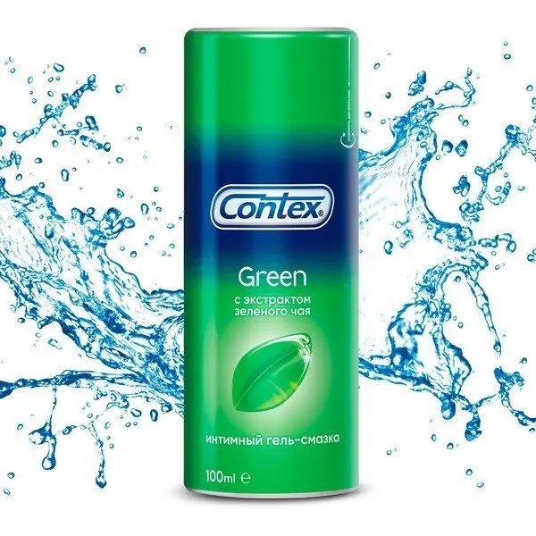 Гель-смазка Contex Green антибакт/антиоксид (green) 30мл Гель-смазка Contex Green антибакт/антиоксид (green) 30мл
