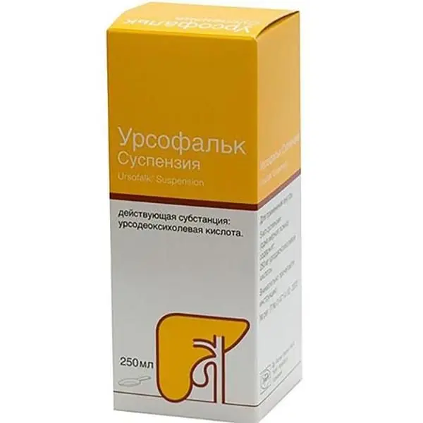 Урсофальк 250мг/5мл 250мл сусп ^ Урсофальк 250мг/5мл 250мл сусп ^