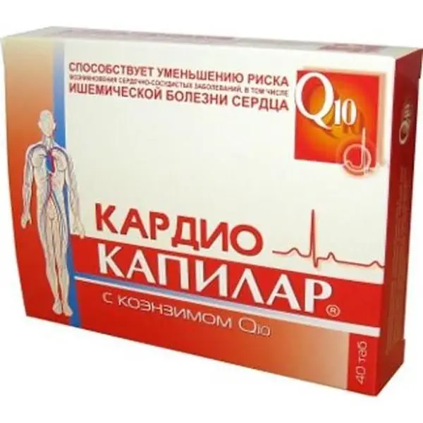 Капилар кардио с коэнзим Q10 №40 таб