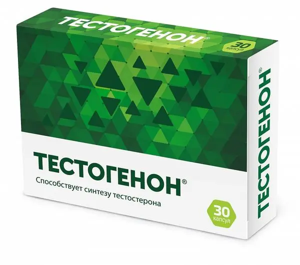 Тестогенон капс. 0,5г №30 Тестогенон капс. 0,5г №30