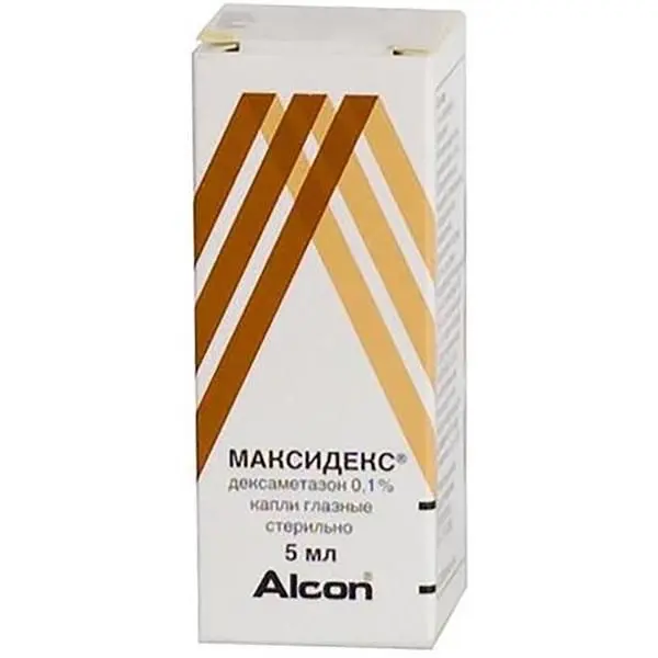 Максидекс 0,1%-5мл фл. ^