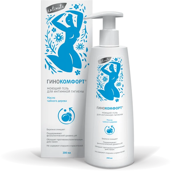 Гинокомфорт гель д/инт.гиг моющий 200мл