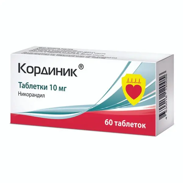 Кординик 0,01 №60 таб ^