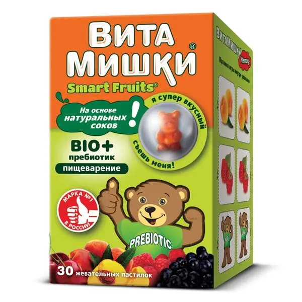 Витамишки Био+ №30 паст жев.