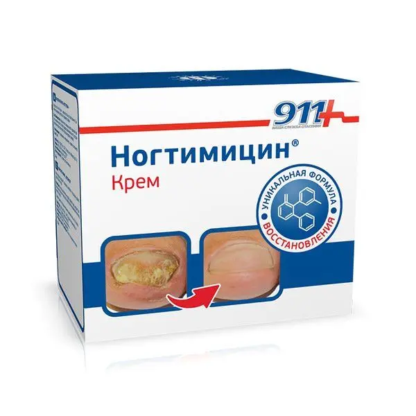 911 Ногтимицин крем д/ ногтей 30мл 911 Ногтимицин крем д/ ногтей 30мл