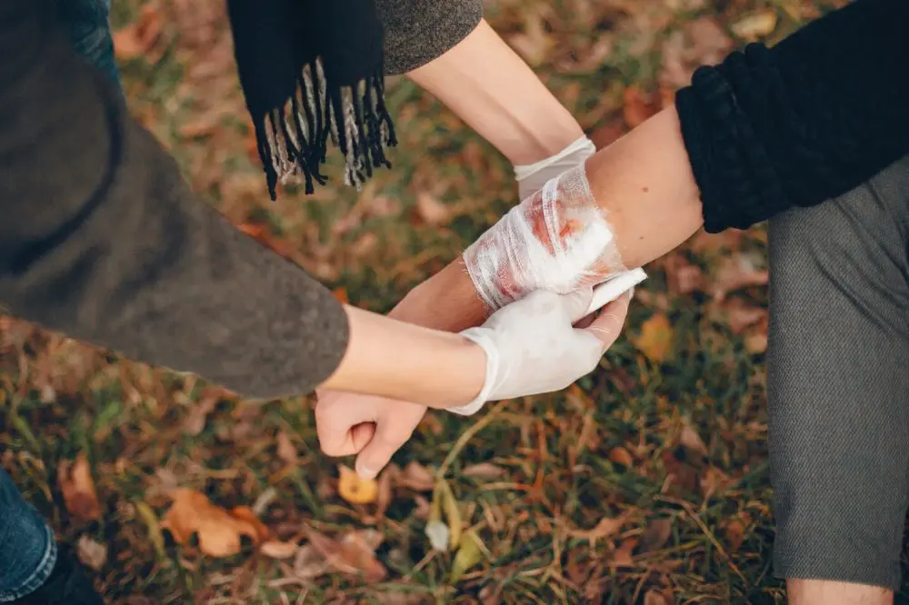 Первая помощь при ожогах 
