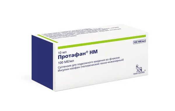 Протафан НМ 100ме/мл 10мл №1 фл ^.
