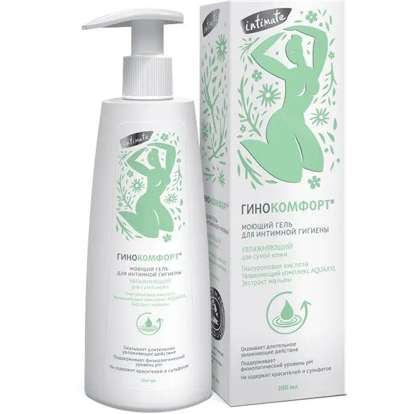Гинокомфорт гель д/инт.гиг моющий 200мл