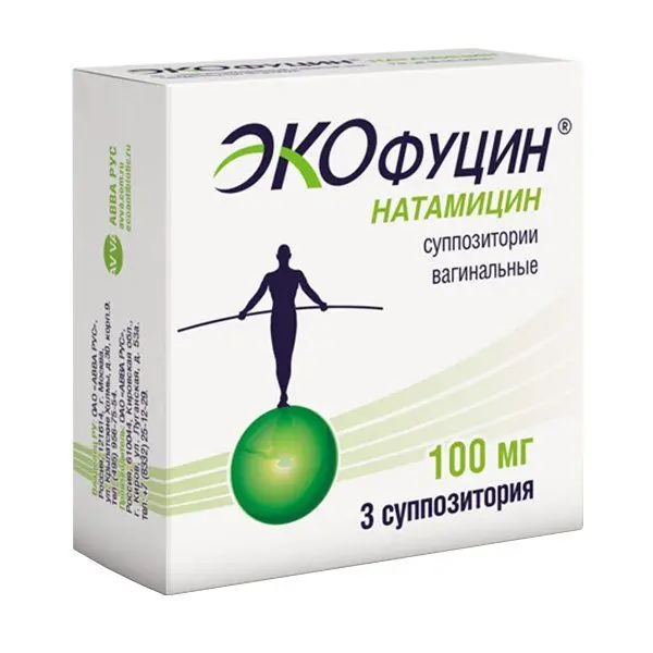 Экофуцин 0,1г №3 супп ваг ^
