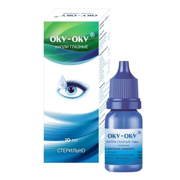 Оку-Оку капли глазные фл. 10мл Оку-Оку капли глазные фл. 10мл