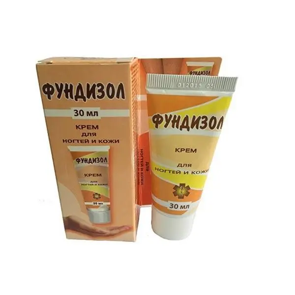 Фундизол для ногтей и кожи крем туба 30мл