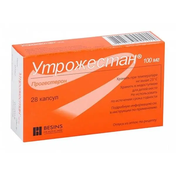 Утрожестан 100мг №28 капс. ^