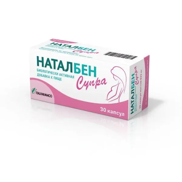 Наталбен супра №30 капс Наталбен супра №30 капс