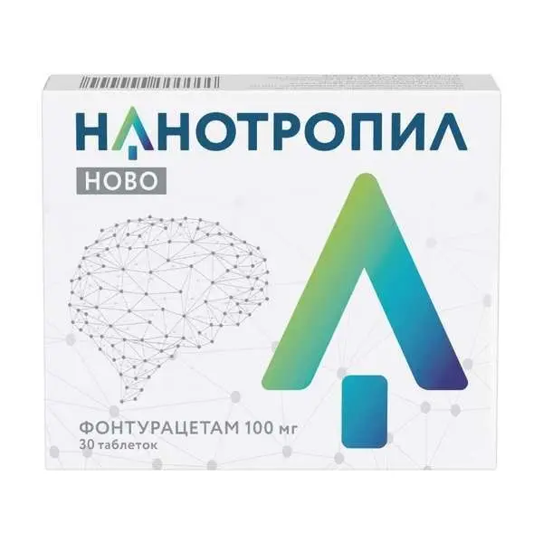Нанотропил Ново 0,1 №30 таб ^