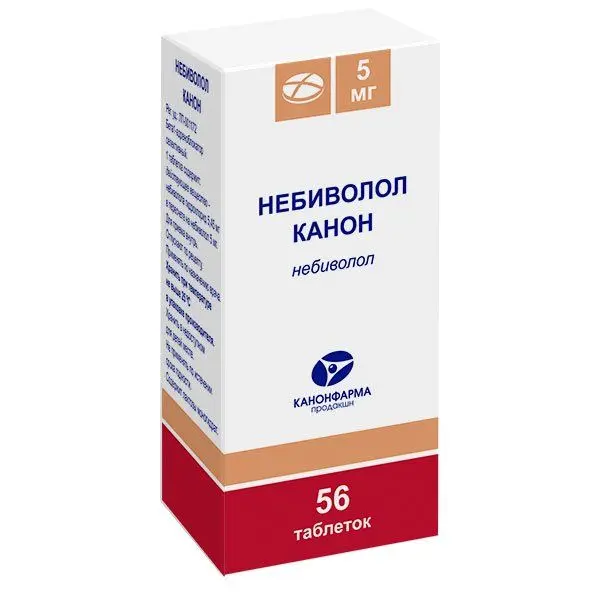 Небиволол Канон 5мг №28 таб ^