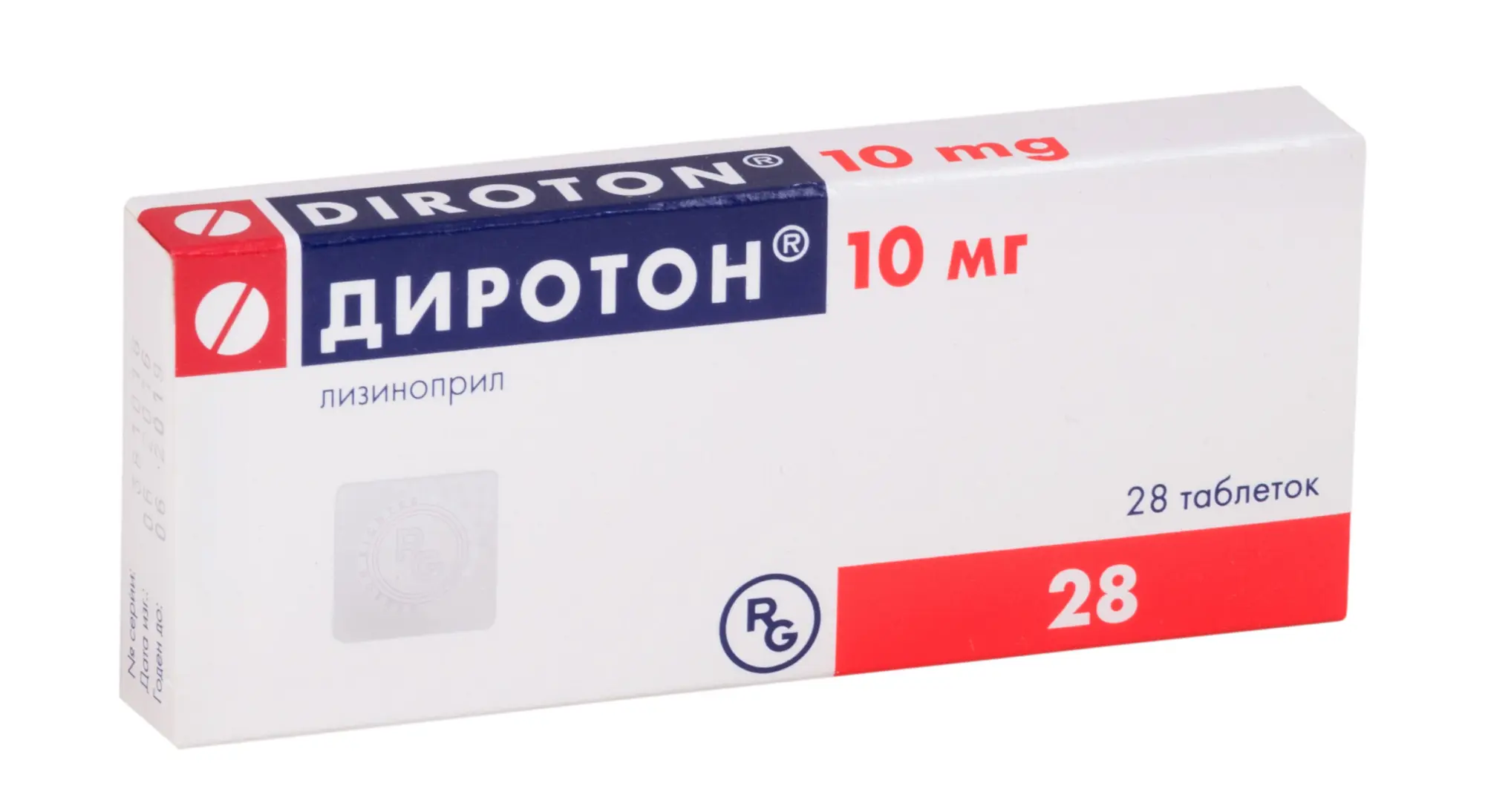 Диротон 20мг №28 таб ^