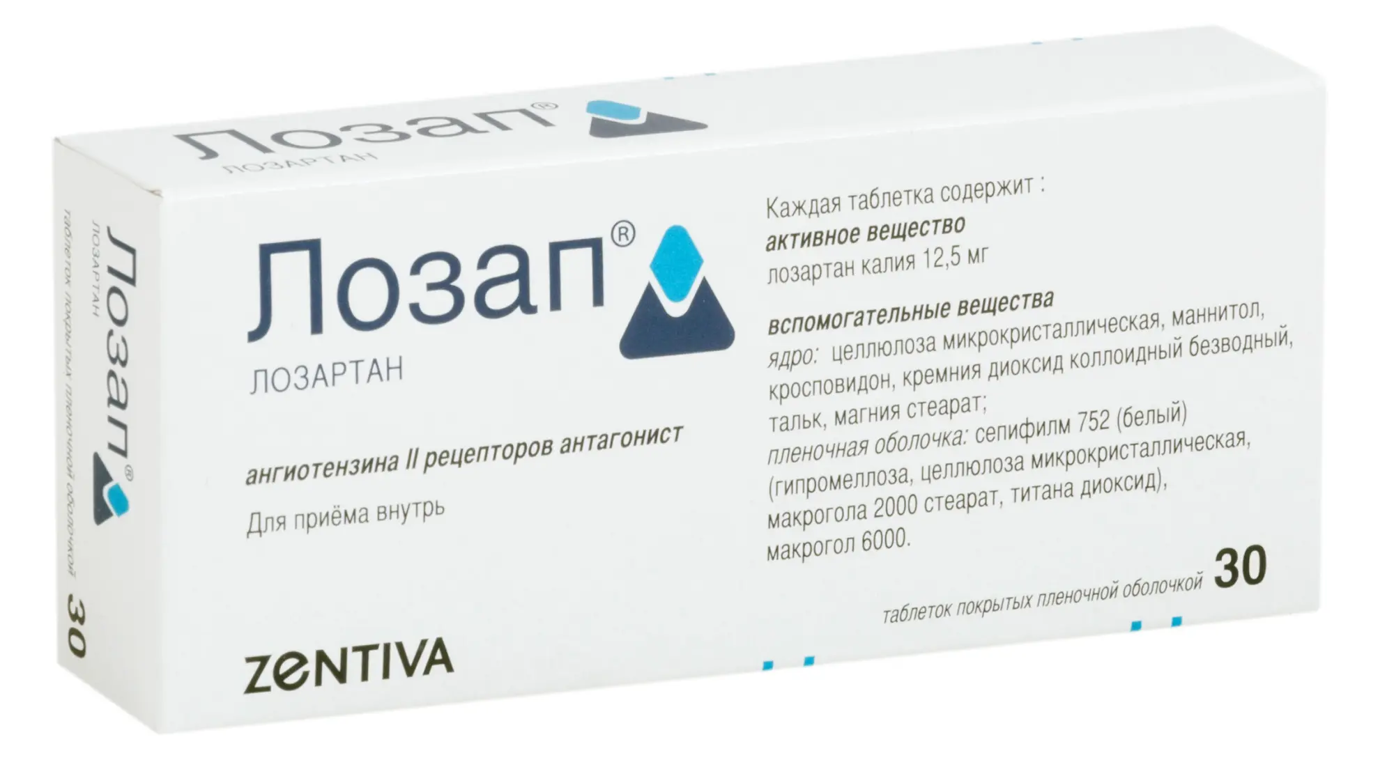 Лозап 50мг №30 таб.^