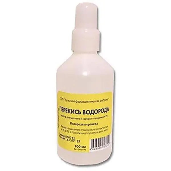 Перекись водорода 3% 100мл Перекись водорода 3% 100мл